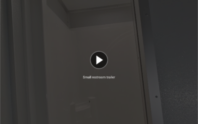 Small Restroom Trailer